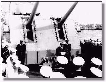 CDR. Kaufman takes command