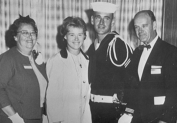 Boot Camp Graduation- Skip Meinke and family