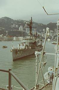 USS Chandler-Hong Kong