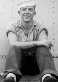 Dick in his Navy days